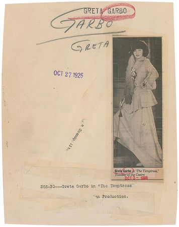 Lot #604 Greta Garbo - Image 2