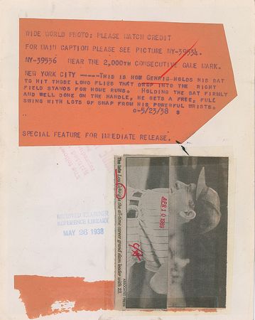 Lot #685 Lou  Gehrig - Image 1