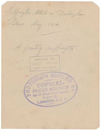 Lot #758 British Suffragette - Image 1