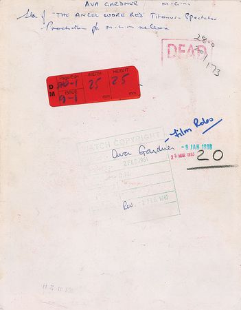 Lot #610 Ava Gardner - Image 1