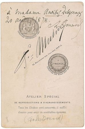 Lot #397 Charles Gounod - Image 1