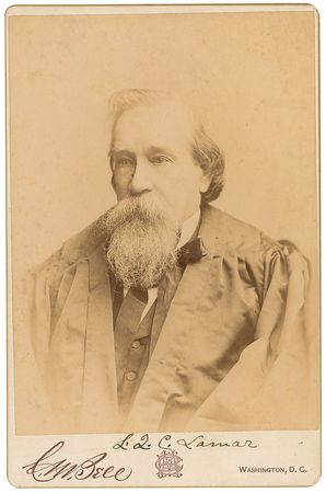Lot #222 Supreme Court: Lucius Q. C. Lamar - Image 2