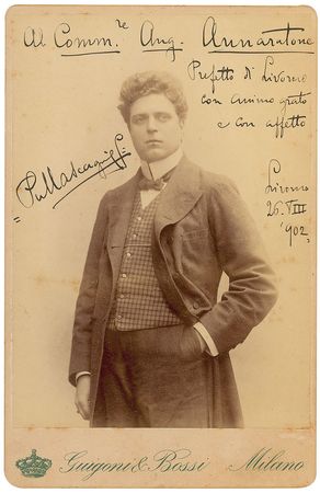 Lot #407 Pietro Mascagni - Image 2