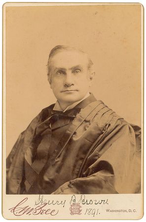Lot #215 Supreme Court: Henry B. Brown - Image 2