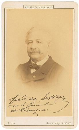 Lot #134 Ferdinand de Lesseps - Image 2
