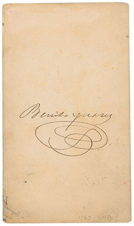 Lot #159 Benito Juarez - Image 1