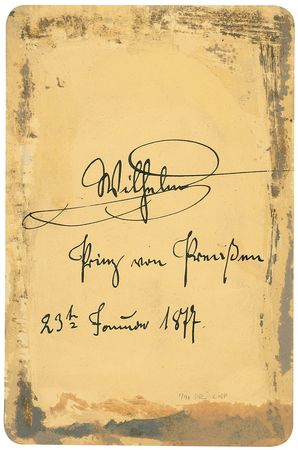 Lot #236 Wilhelm II - Image 1