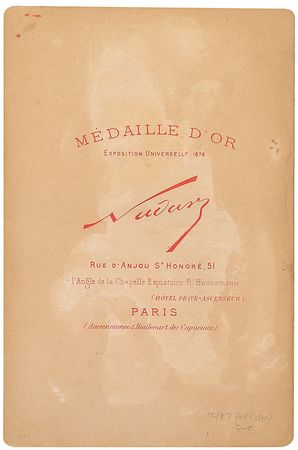 Lot #6 Felix Nadar - Image 1