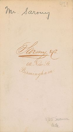 Lot #10 Napoleon Sarony - Image 2