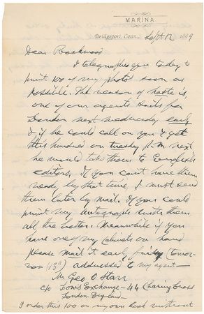 Lot #91 P. T. Barnum - Image 3