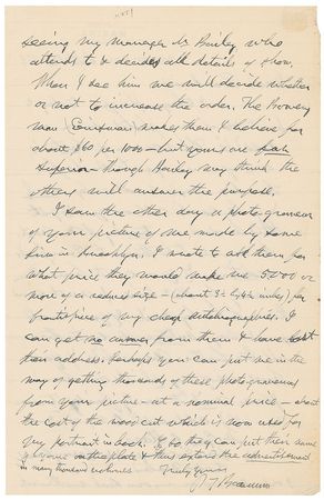 Lot #91 P. T. Barnum - Image 1