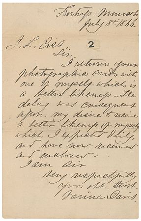 Lot #133 Varina Davis - Image 2