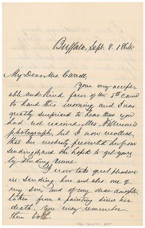 Lot #19 Millard Fillmore - Image 2