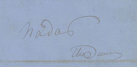 Lot #326 Alexander Dumas, pere - Image 1