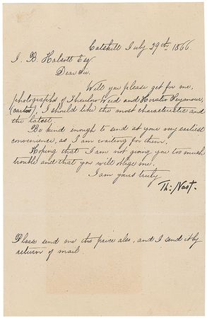 Lot #353 Thomas Nast - Image 2