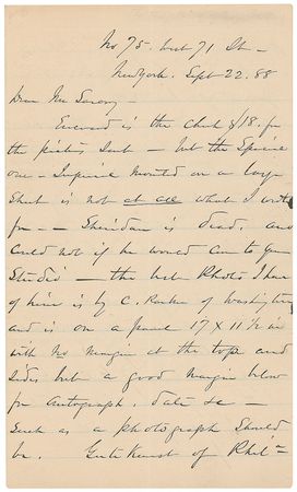 Lot #287 William T. Sherman - Image 3