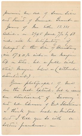 Lot #287 William T. Sherman - Image 1