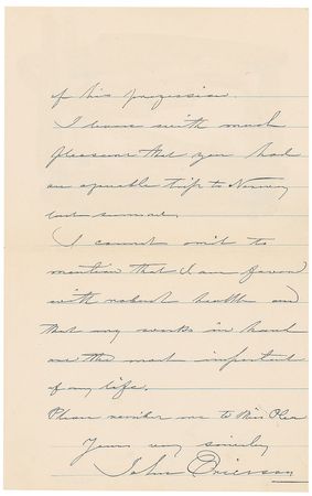 Lot #250 John Ericsson - Image 1