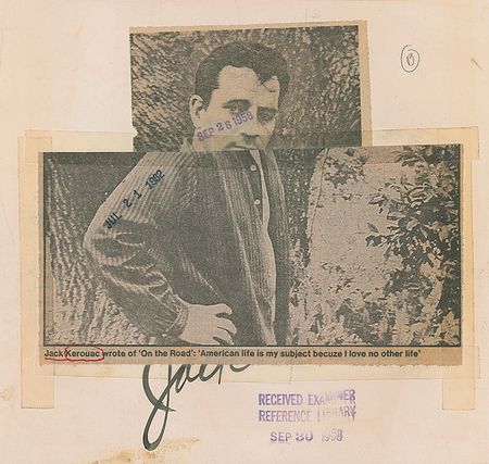 Lot #545 Jack Kerouac - Image 1