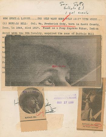 Lot #485 William F. ‘Buffalo Bill’ Cody - Image 1