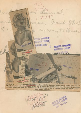 Lot #631 Jayne Mansfield - Image 1