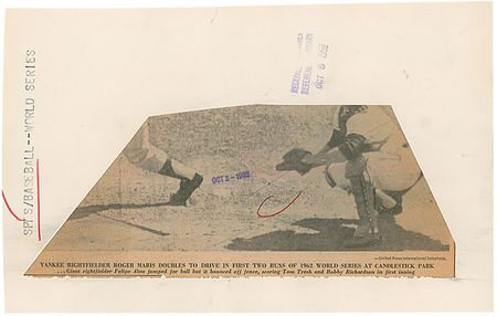 Lot #736 Roger Maris - Image 1