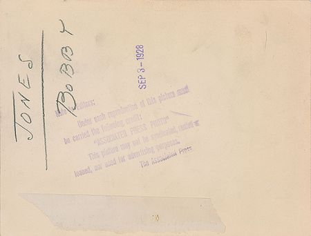 Lot #711 Bobby Jones - Image 1