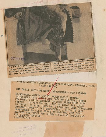 Lot #606 Greta Garbo - Image 1