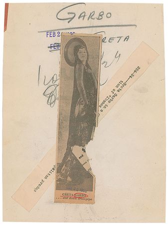 Lot #608 Greta Garbo - Image 1