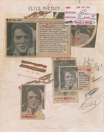Lot #572 Elvis Presley - Image 1