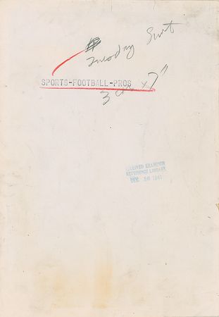 Lot #706 Don Hutson - Image 1