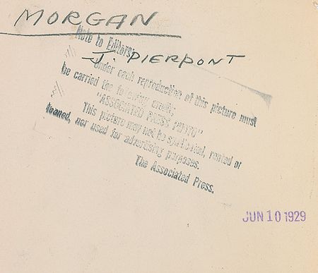 Lot #509 J. Pierpont Morgan - Image 1