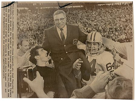 Lot #723 Vince Lombardi - Image 2