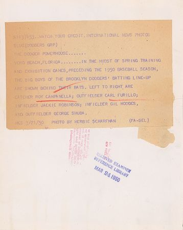 Lot #659 Brooklyn Dodgers - Image 1