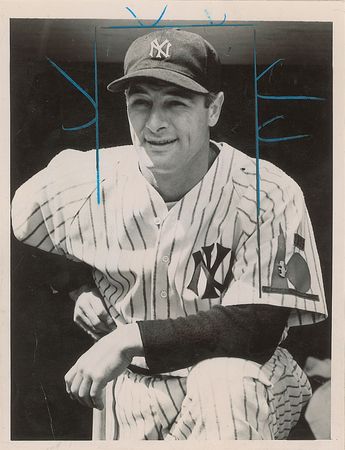Lot #688 Lou Gehrig - Image 2