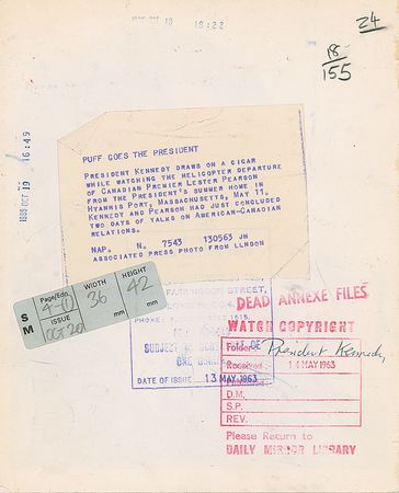Lot #454 John F. Kennedy - Image 1