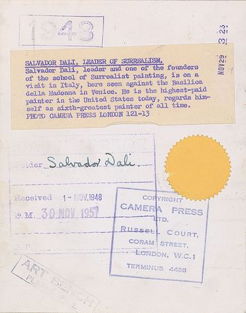 Lot #543 Salvador Dali - Image 1