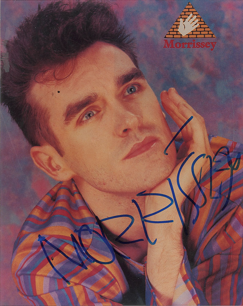 Morrissey Signed Photograph | RR Auction