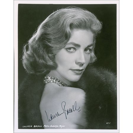 Lot #1206 Lauren Bacall Signed Photograph - Image 2
