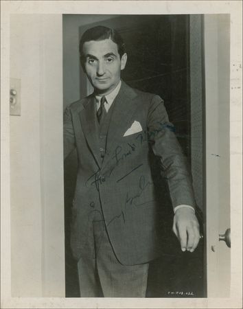 Lot #913 Irving Berlin Signed Photograph - Image 1