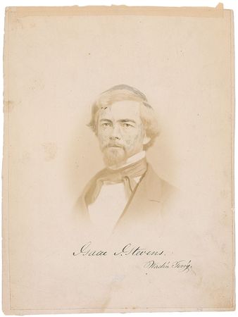 Lot #534 Isaac I. Stevens Portrait - Image 1
