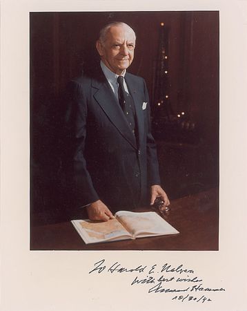 Lot #397 Armand Hammer - Image 1