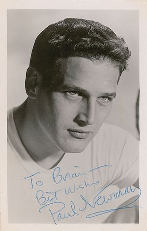 Lot #1342 Paul Newman Signed Photograph - Image 1
