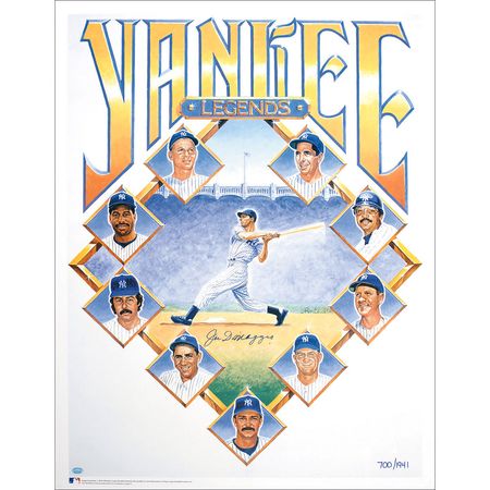 Lot #1522 Joe DiMaggio Print - Image 2