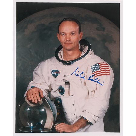 Lot #575 Michael Collins Signed Photograph - Image 2
