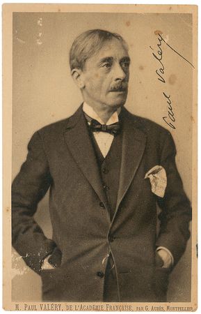 Lot #807 Paul Valery Signed Photograph - Image 1