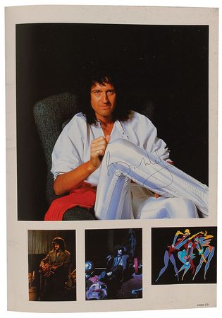 Lot #926 Queen: In 1986, Queen signs in person on their final tour - Image 3