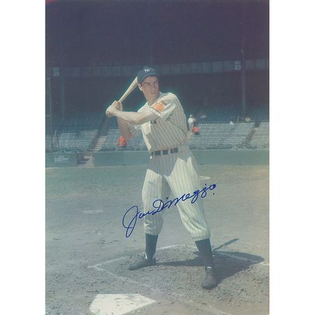 Lot #1523 Joe DiMaggio Signed Photograph - Image 1