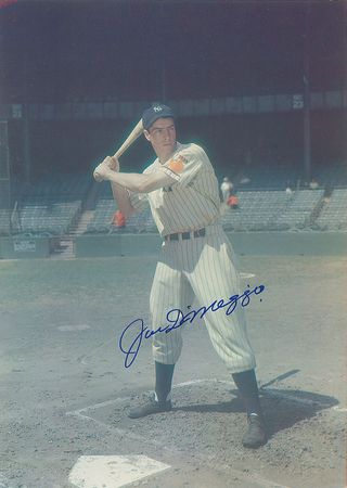 Lot #1523 Joe DiMaggio Signed Photograph - Image 2