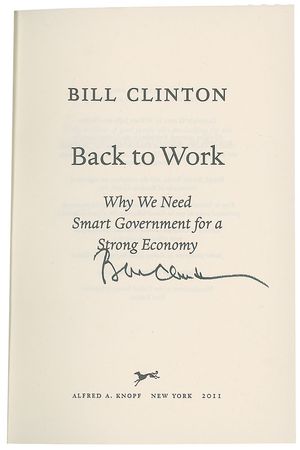 Lot #181 Bill Clinton Books - Image 1